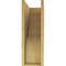 Ekena Millwork 8"W x 16"D x 24"H Classic Garner Rough Cedar Woodgrain TimberThane Corbel, Primed Tan CORUR08X16X24GARRCPR - alternate 6